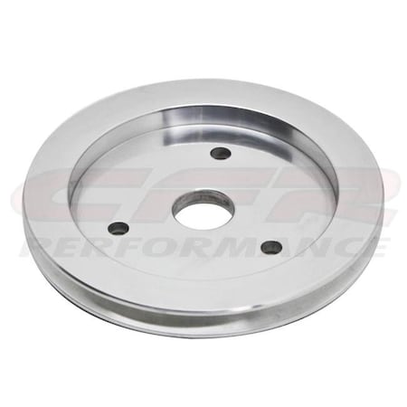 Cfr Performance CFR HZ-8841-M Chevy Big Block Machined Aluminum Crank Pulley - 1 Groove Short HZ-8841-POL